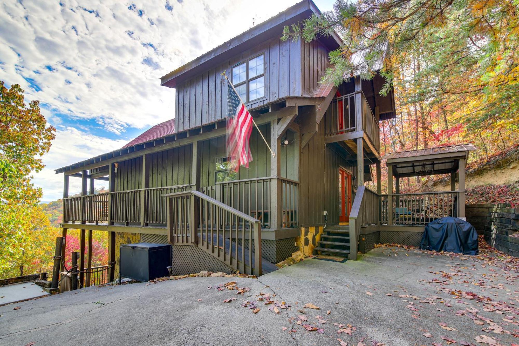 Above And Beyond Pigeon Forge Cabin With Prime Views! Extérieur photo