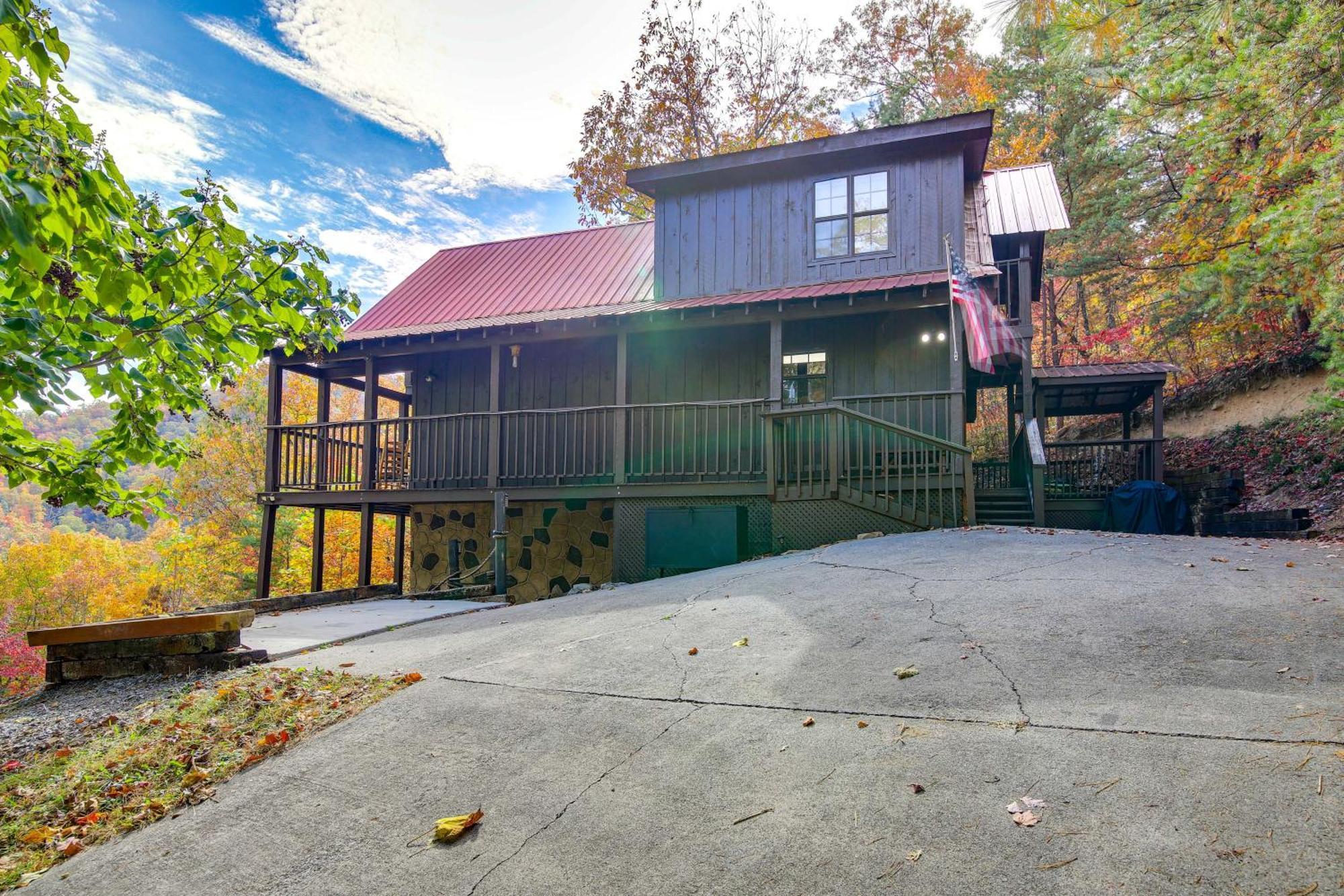 Above And Beyond Pigeon Forge Cabin With Prime Views! Extérieur photo